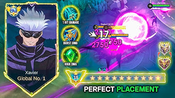 XAVIER 95% WINRATE SECRET 1 SHOT BUILD TUTORIAL 2025! 😱 ( XAVIER BEST BUILD 2025 )