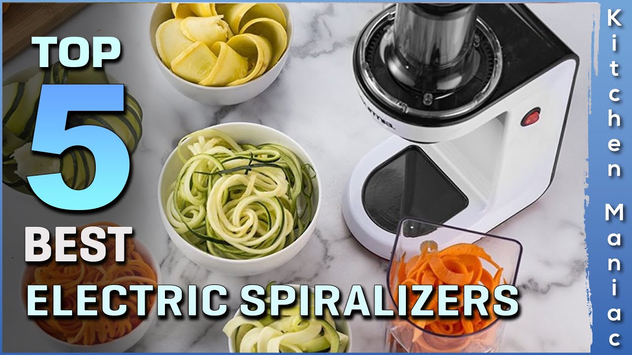 NutriChef PKESPR26 Electric Food Spiralizer 3 in 1 Food Processor Salad  Shooter Shredder - Bed Bath & Beyond - 21861856