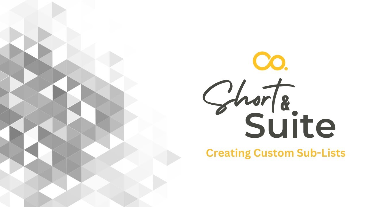 NetSuite Tutorial: Short & Suite: Creating Custom Sublists