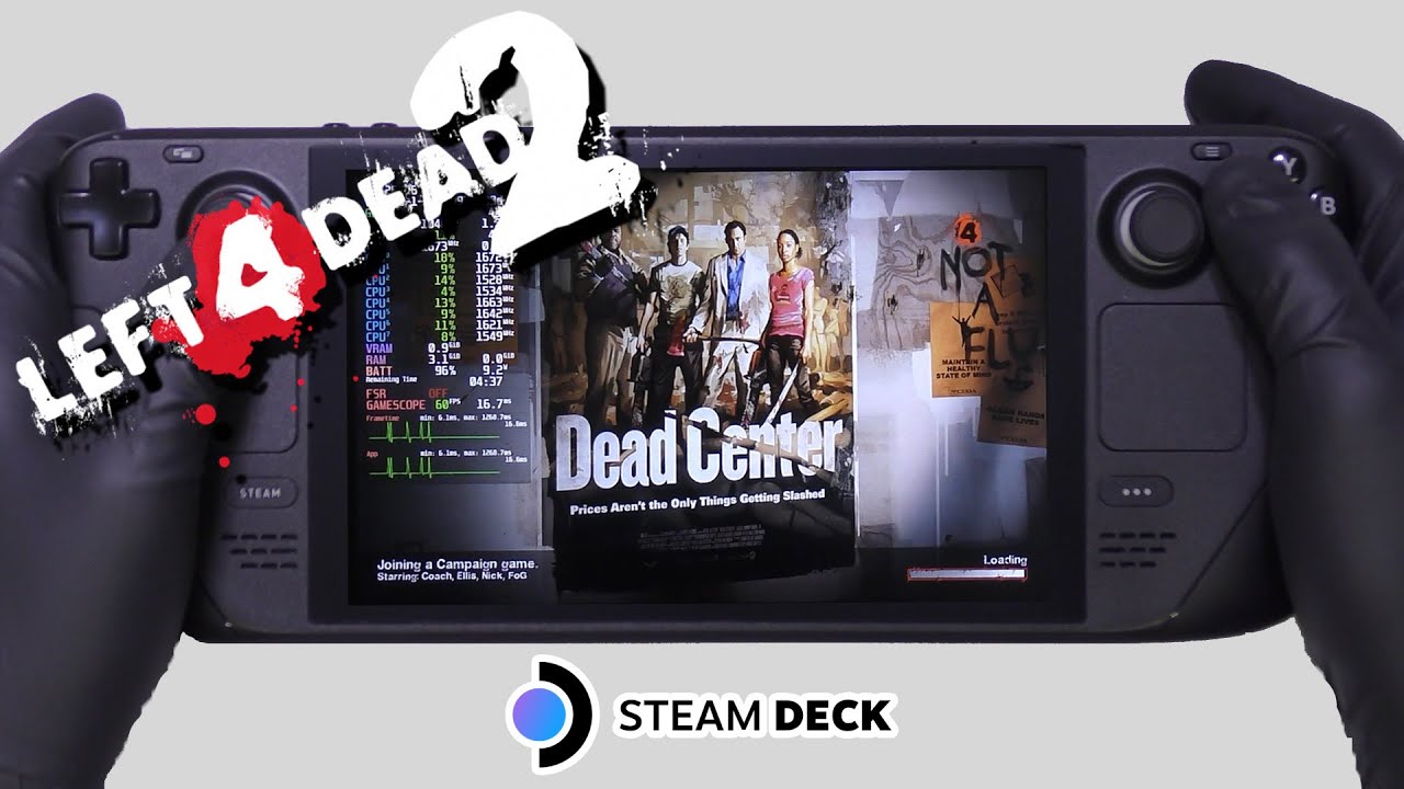 Left 4 Dead 2 | Steam Deck Gameplay | Steam OS