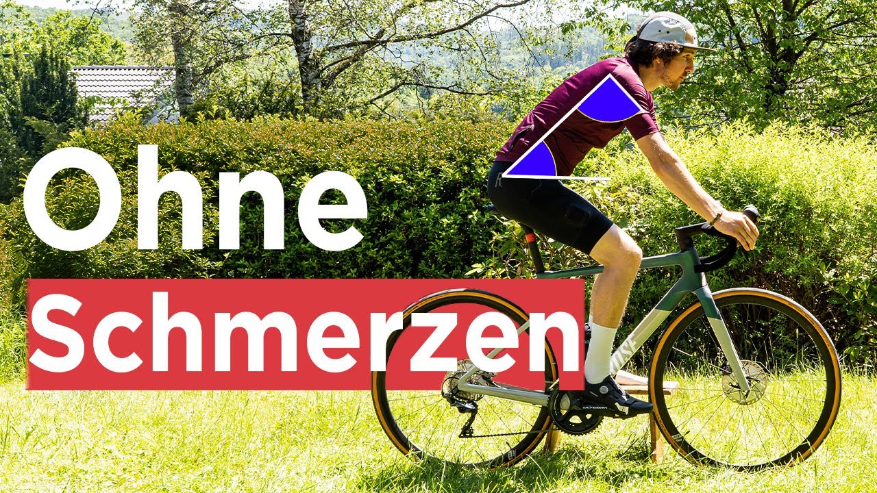 Richtige Sitzposition fürs Fahrrad: So stellen Sie Lenker und