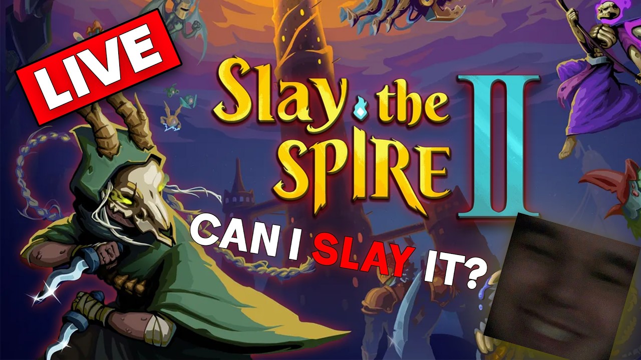 CAN I BEAT THE ASCENSION? Slay The Spire 2 Live!