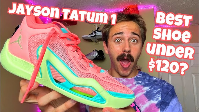 Tatum 1 Pink Lemonade On Foot Review! The Sneaker Jayson Scored 55 Points  in at All Star Game 2023 