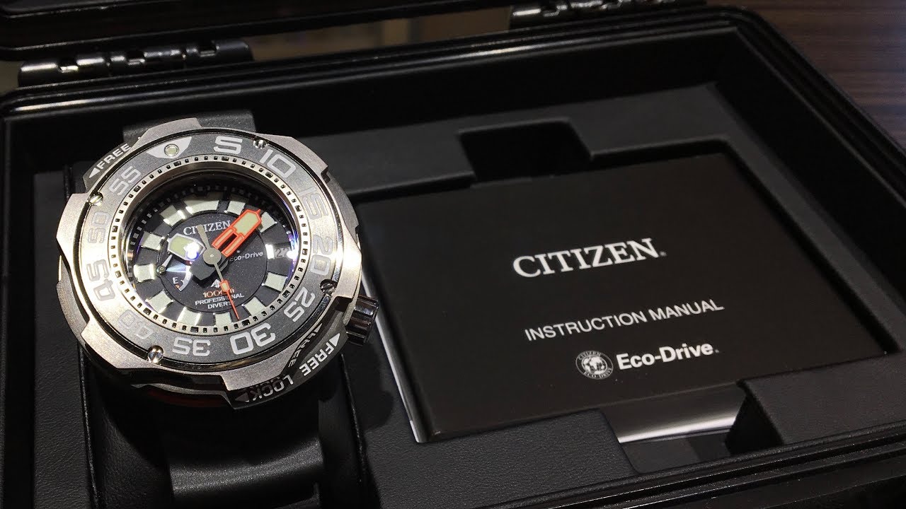 Short Review on the Citizen Promaster Eco Drive Professional Diver