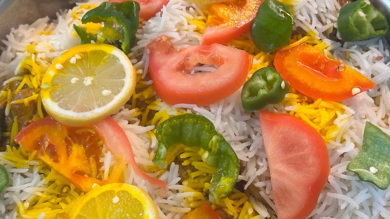 چکن مصالحہ بریانی بنانا بہت اسان