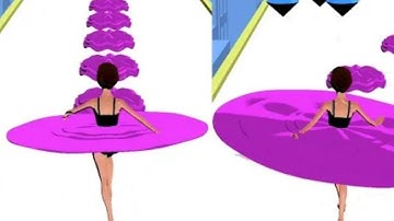 MAX LEVEL in Ballerina 3D /  #1 Android iOS Game Walkthrough   All Levels with 7 minut