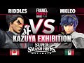 BEST KAZUYA VS BEST PLAYER - Riddles (Kazuya) vs MkLeo (Buffed Marth)