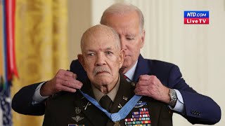 LIVE: Biden Awards Medal of Honor to Retired Army Col. Paris Davis