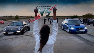 Грозная битва: Subaru WRX STI vs Porsche 911. BMW M3 e92 + Toyota MR2 + BMW 530d g30 - Versus 1