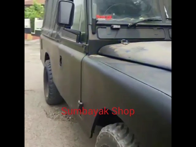 LAND ROVER 1970 UNMARKED POLICE CAR BY SUMBAYAK SHOP class=