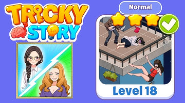 Tricky story normal level 18 solution walkthrough 