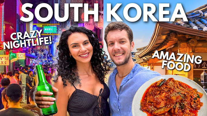 OUR FIRST TIME IN SOUTH KOREA! 🇰🇷 Seoul Shocked Us