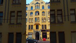 Riga’s Black Cats House 15 #riga #latvia #rigalitlietuva #rigan #theArtNouveau #blackcat #house