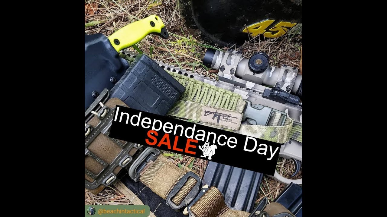 Beachin Tactical Independance Day Sale - YouTube