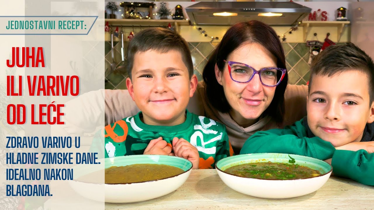 Omiljeno jelo na žlicu.🥄🥄 Posno varivo od LEĆE... Kako napraviti da ga djeca i odrasli obožavaju..?
