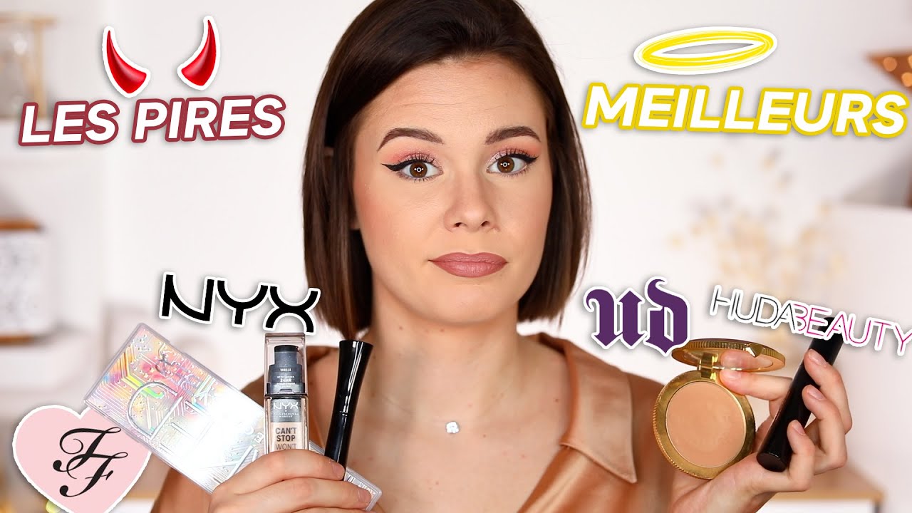 Le MEILLEUR et le PIRE produit de ces marques ! (Too Faced, NYX, URBAN DECAY, Huda…)