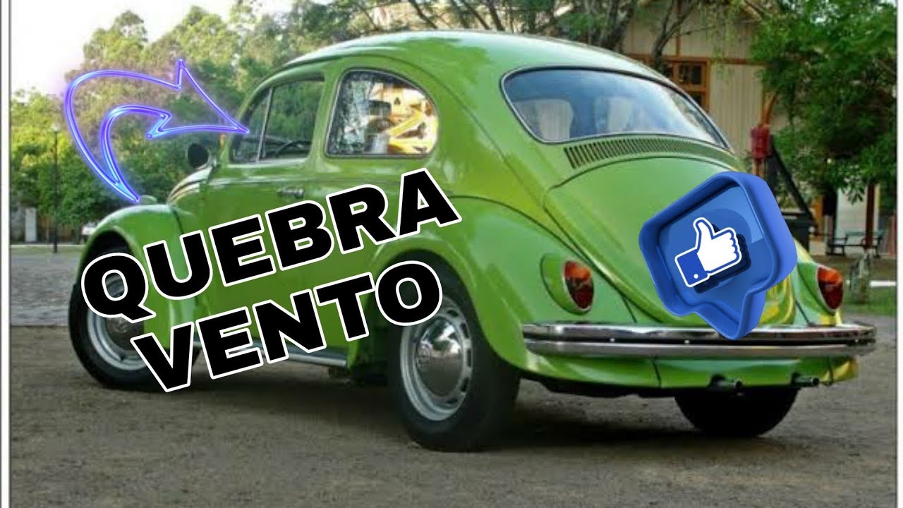 COMO COLOCAR BORRACHA DO QUEBRA-VENTO DO FUSCA