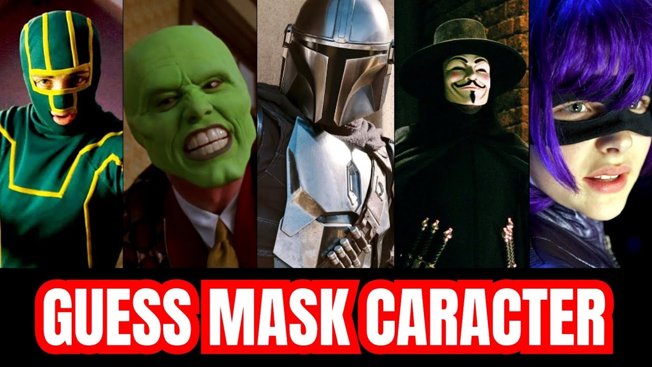 Guess the Mask Character in 5 Seconds | Masked Character Quiz Challenge