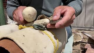 Antler leg beam punch 2