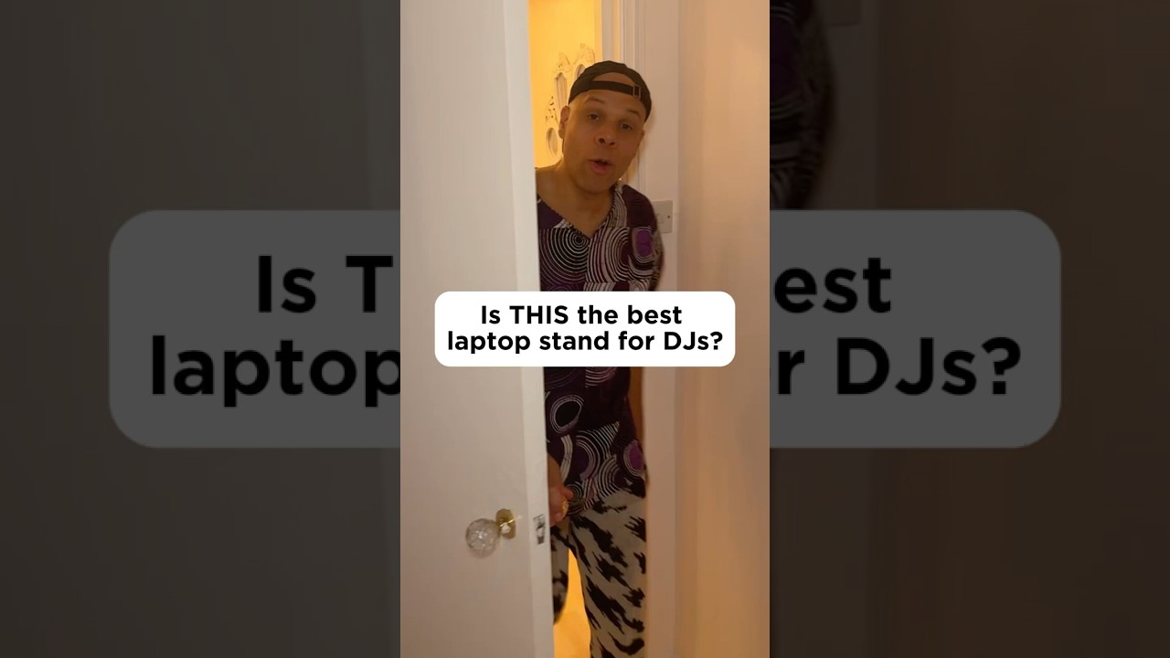 The BEST LAPTOP STAND for DJs