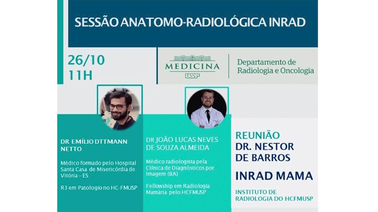 Sessão Anátomo-Radiológica INRAD
