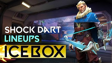 SOVA SHOCK DART ARROW SPOTS, LINEUP GUIDE NEW MAP ICEBOX