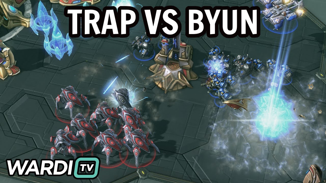 Trap vs ByuN (PvT) - ESL Open Cup America 226 [StarCraft 2] - YouTube