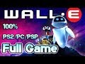 Wall-E  Walkthrough 100% FULL GAME Longplay (PS2, PSP, PC)