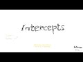 Intercepts | x intercept & y intercept | Chap 2 | Sec 2.2 # Khurram Iqbal