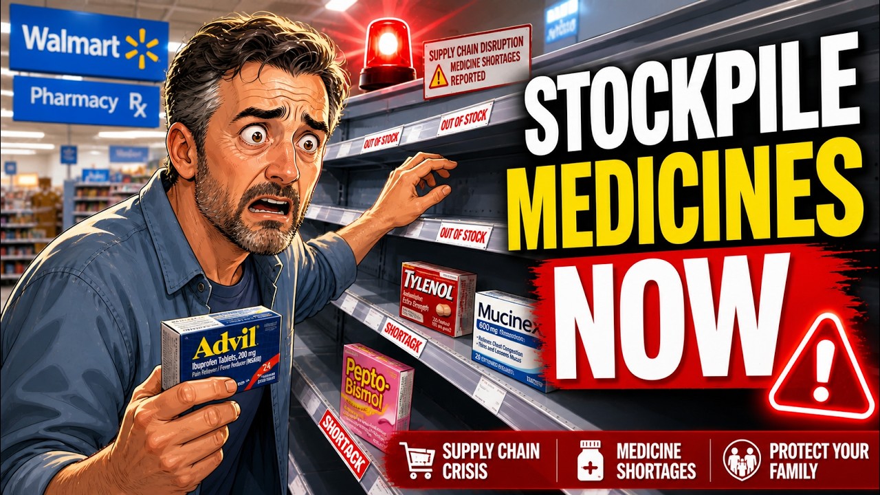 Walmart Is Running Out of These 11 Medications Before Summer — Most Preppers Have No Idea