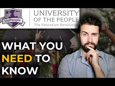 University Of The People | Is This Tuition FREE Online University LEGIT ??