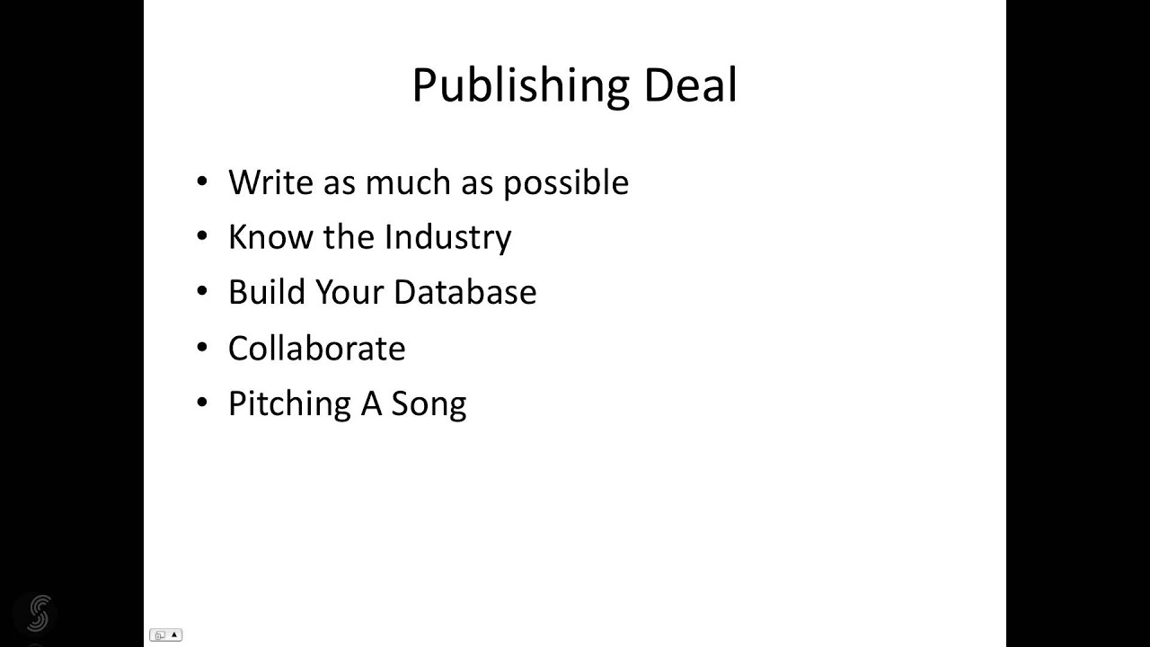 Songwriting with Richey McCourt - Pitching a Song digital audio workstation for mac