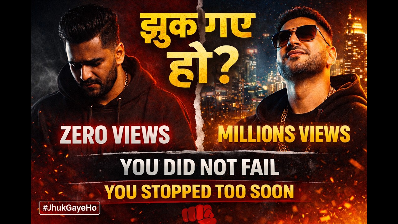 झुक गए हो | Official Motivational Rap Music Video - YouTube