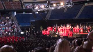 Alma Mater at Graduation Ceremony: Lake Mary High School 2012