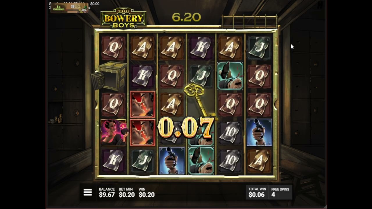 Every Hacksaw Gaming slot bonus episode 85 Bowery Boys