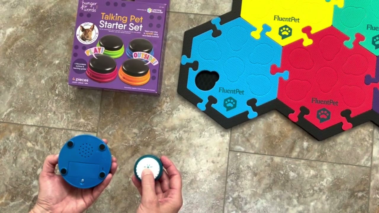 Cool Pet Gadget Furry Friend, Key Vocab Kit with Clearer Upward-Facing Sound 