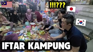 Koean &amp; Japanese joined IFTAR KAMPUNG RAMADAN!