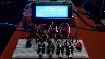 Arduino Combination Safe concept