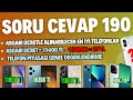 Soru Cevap 190 - 1 Dolar = 25 TL Asgari ücretle telefon - Telefon piyasası genel değerlendirme