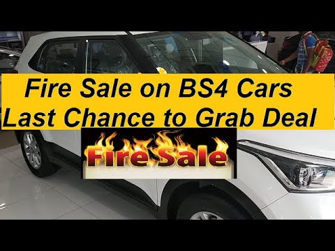 Fire Sale on BS4 Cars in March 2020. Never Before with upto 20 Lakh Discount Offers