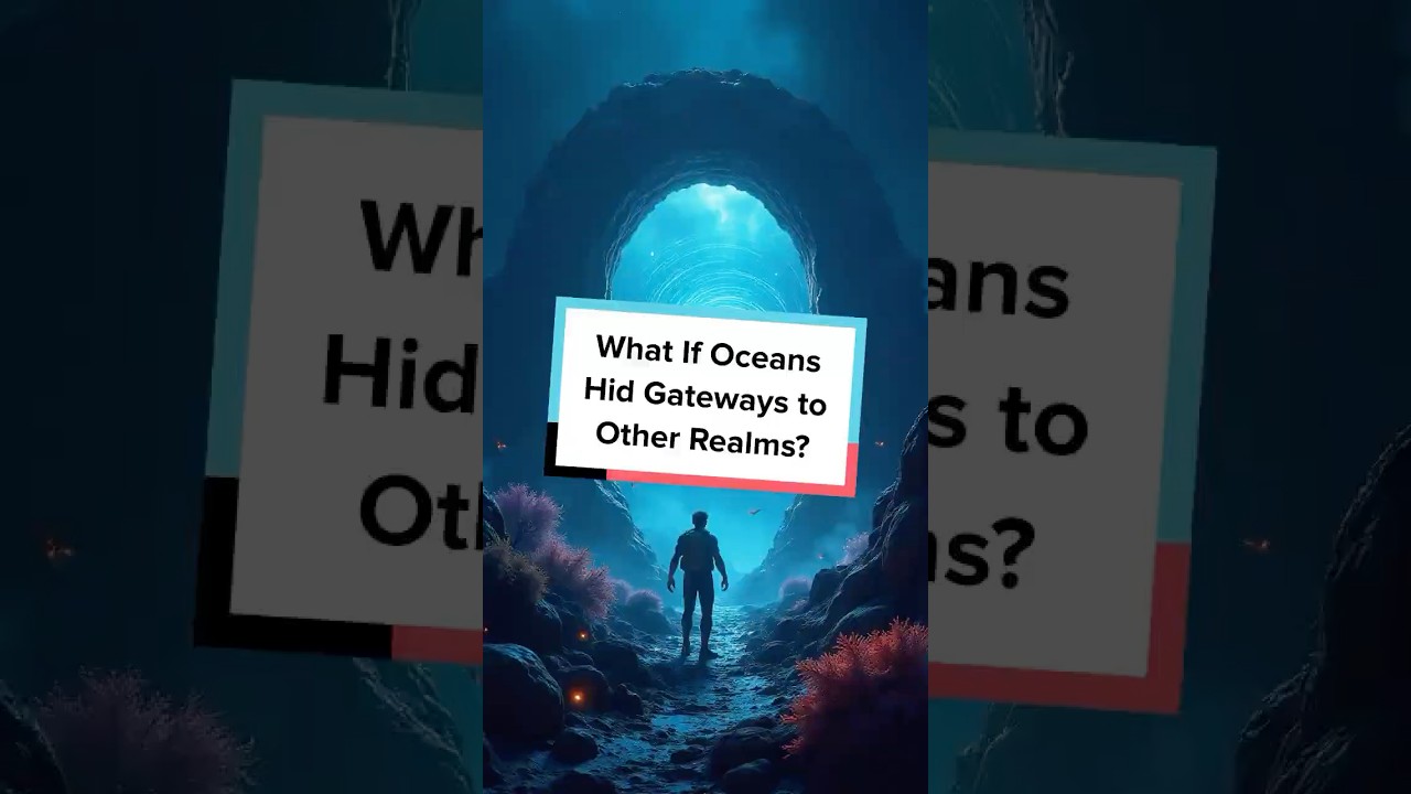 Imagine if the oceans concealed portals to hidden worlds. 