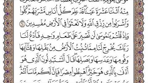 سورة البقرة الشيخ ياسر الدوسري صفحة ٩