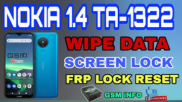 NOKIA 1.4 TA-1322 HARD RESET / SCREEN / FRP LOCK REMOVE and FULL FIRMWARE DUMPING  ⚙️ EASY JTAG +