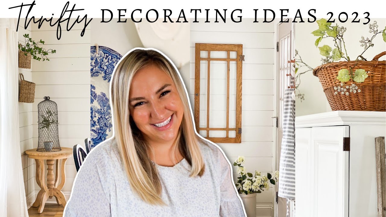 Thrifty Decorating Ideas for 2024! | Cozy Cottage Decor after ...