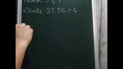 Learn to Divide Decimal Numbers