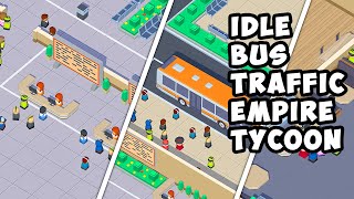 Idle Bus Traffic Empire Tycoon Gameplay | Android Simulation Game screenshot 3