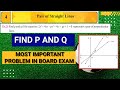 Find p and q if the equation  represents a pair of perpendicular line | PAIR OF STARIGHT LINES | HSC