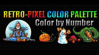 RETRO-PIXEL COLOR PALETTE: Color by Number screenshot 5