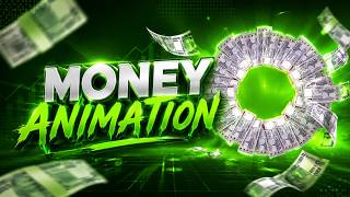 Bangladeshi 1000 Taka Circle Rain Animation Green Screen Background