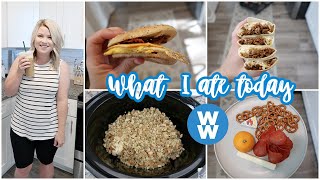 WHAT I EAT IN A DAY | WW MEAL IDEAS | FULL DAY OF EATING